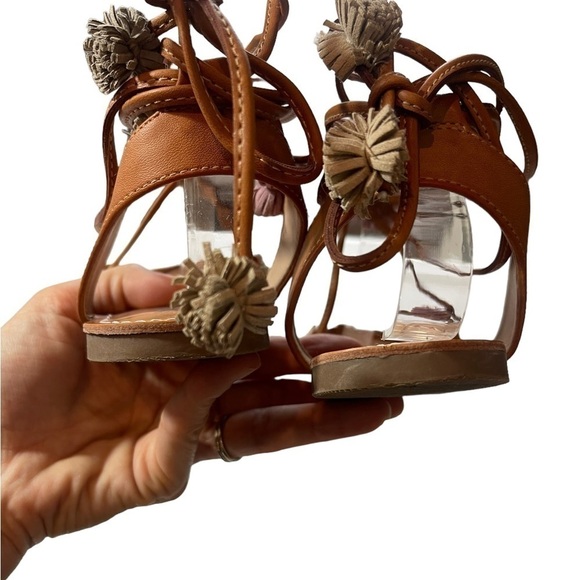 Carlos by Carlos Santana | Women's Brown Gia Sandal - Size 9, Lace-up - Picture 11 of 13